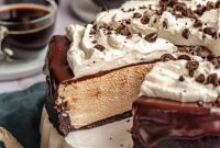 Decadent No-Bake Baileys Irish Cream Cheesecake