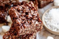 Sweet Chocolate Cereal Squares