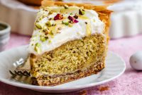 Golden Honey Baklava Dream Cake