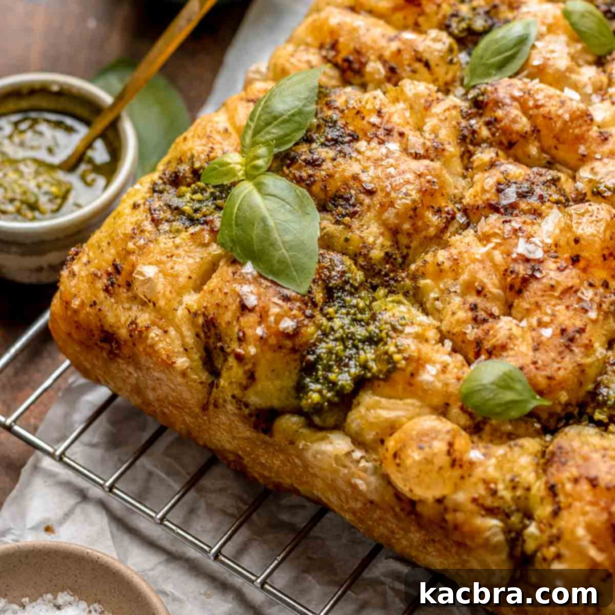 Aromatic Pesto Focaccia 1 featured 14961
