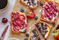 Luscious Fruit Cream Cheese Pastry