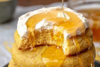 Warm Cornbread Cookies with Whipped Honey Butter