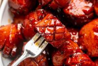 Effortless Sweet & Spicy Kielbasa Poppers