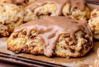 Cinnamon-Kissed Apple Scones