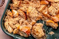 Holiday Eggnog French Toast Bake