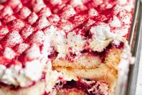 Velvet Cherry Almond Tiramisu