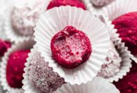 Luscious Raspberry Truffles