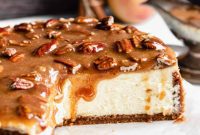 Decadent Caramel Pecan Cheesecake