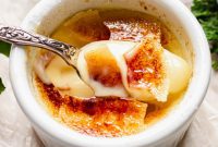 Spiced Eggnog Crème Brûlée