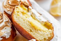 Zesty Meringue Cloud Donuts