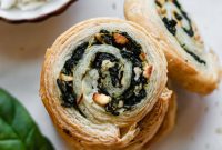 Savory Spinach Feta Swirls