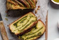 Emerald Pistachio Babka