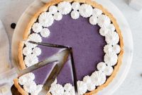 White Chocolate Blueberry Bliss Tart