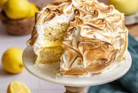 Zesty Lemon Meringue Cloud Cake