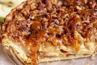 Decadent Dutch Caramel Apple Crumble Pie