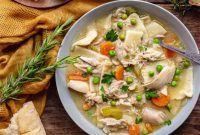Hearty Pennsylvania Dutch Chicken Noodle Pot Pie