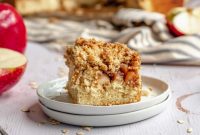 Homestyle Apple Streusel Coffee Cake