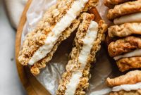 Holiday Eggnog Oatmeal Whoopie Pies