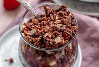 Decadent Dark Chocolate Granola