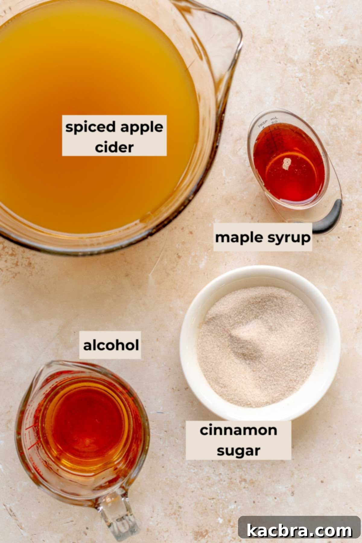 Spiced Apple Slush: Customize Your Cool 3 Ingredients for apple cider slushie.