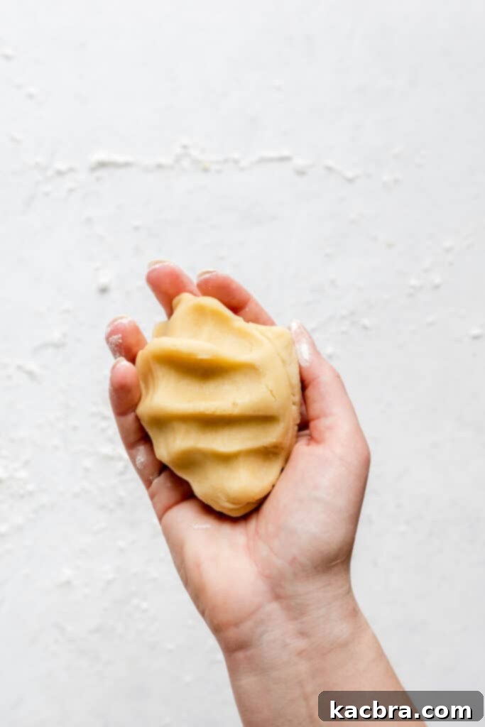 Sweet tart crust scraps rolled into cookies