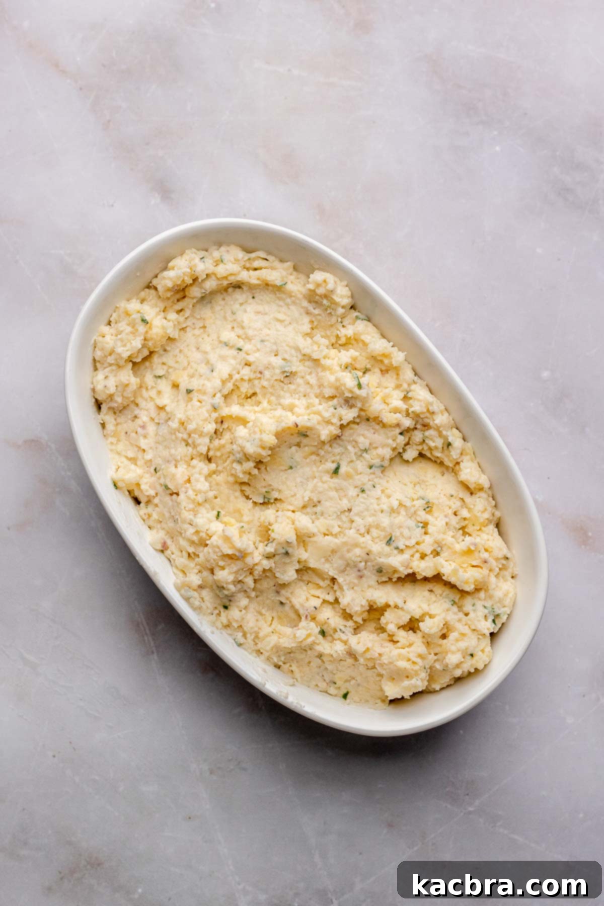 Intense Cheese Revival 7 Fromage fort pressed into a bowl.