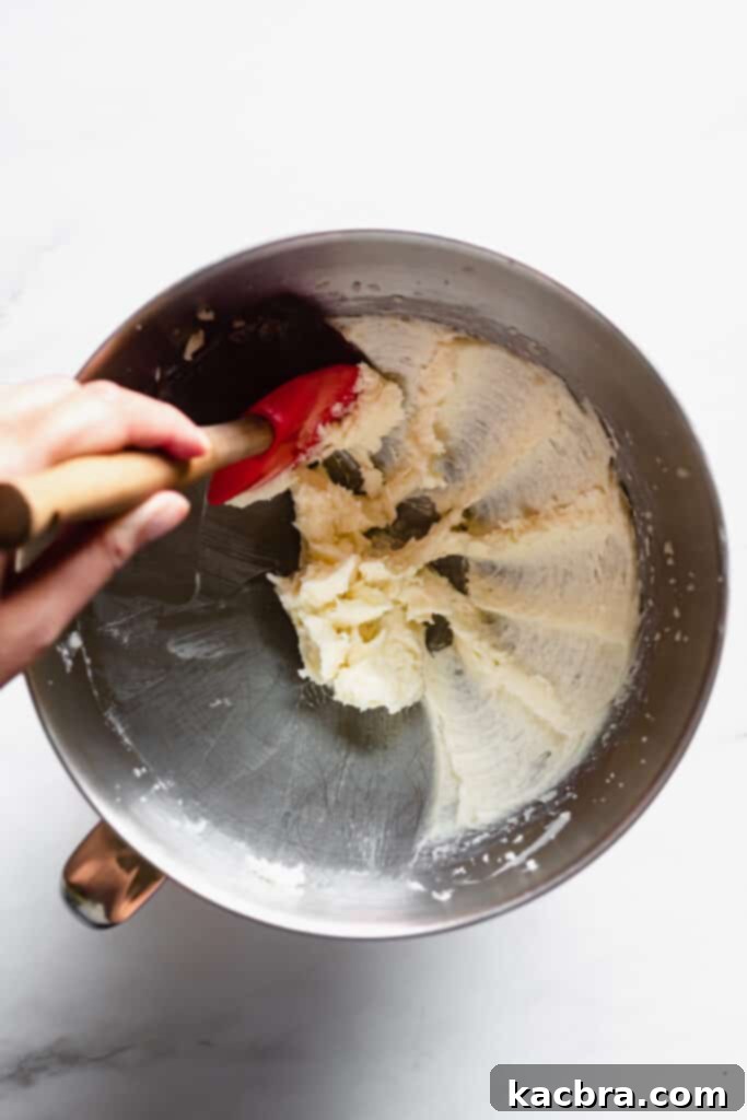 Mixing butter, sugar, and salt for chocolate tart dough
