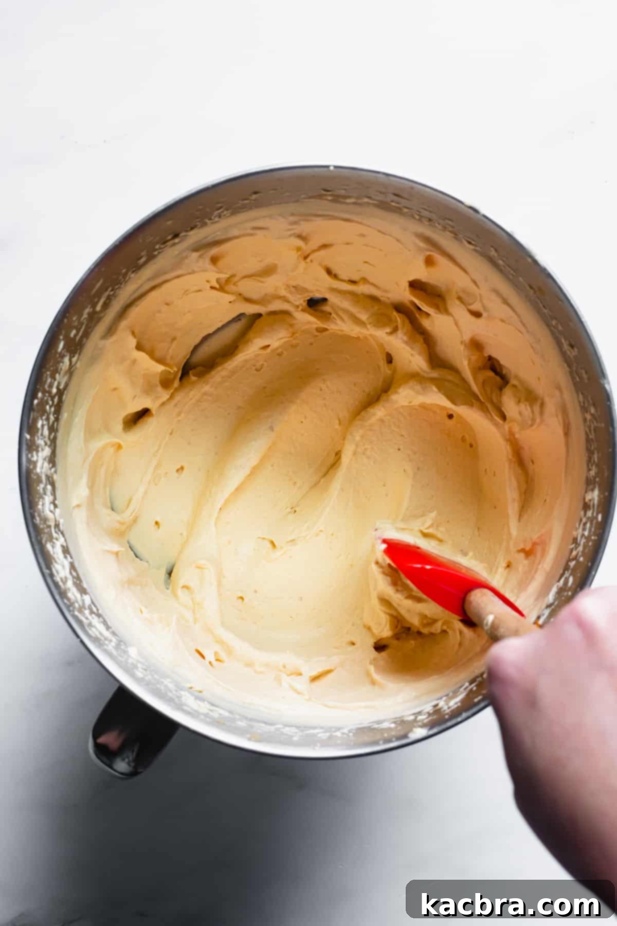 Harvest Pumpkin Chai Tiramisu 4 Pumpkin mascarpone mixture