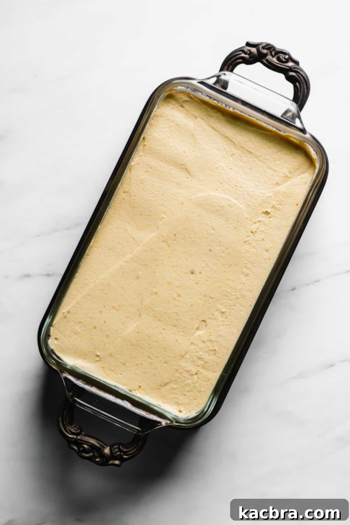 Harvest Pumpkin Chai Tiramisu 8 Smooth layer of pumpkin mascarpone.