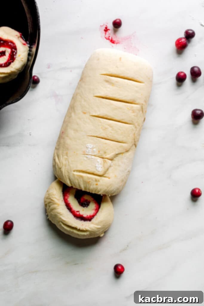 Image showing rolls after the second rise, ready for baking.
