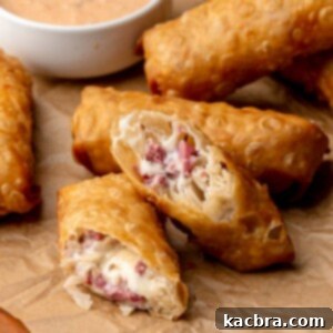 Reuben Spring Rolls 15 Reuben Egg Rolls